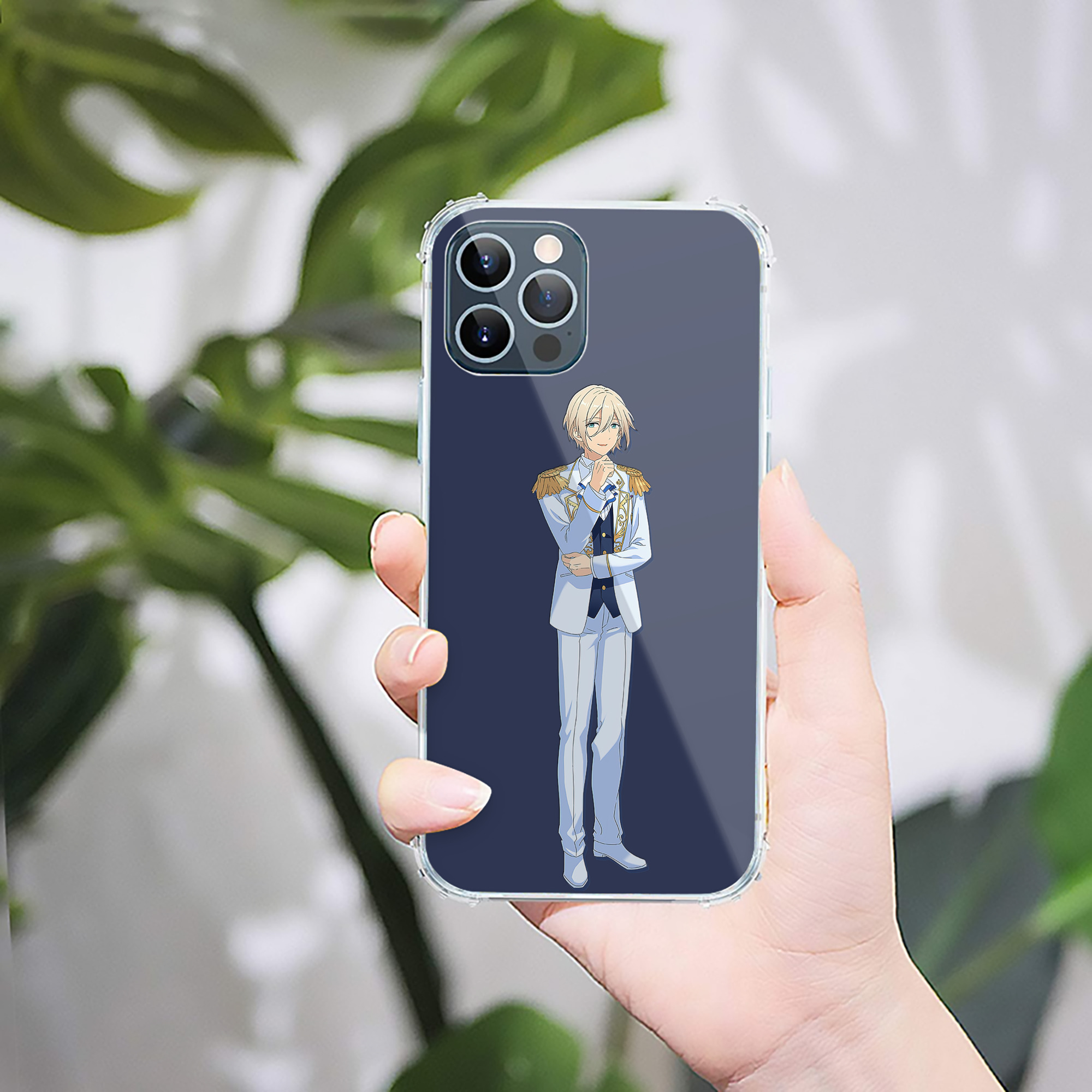 （画像用） あんさんぶるスターズ! Ensemble Stars 【iPhone 12シリーズ対応】透明スマホケース（クリアソフトケース）